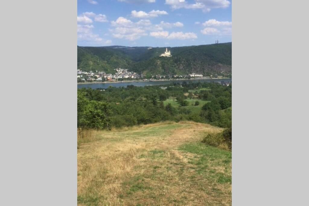 Ferienwohnung Forneck Am Rheingoldbogen Brey Bagian luar foto